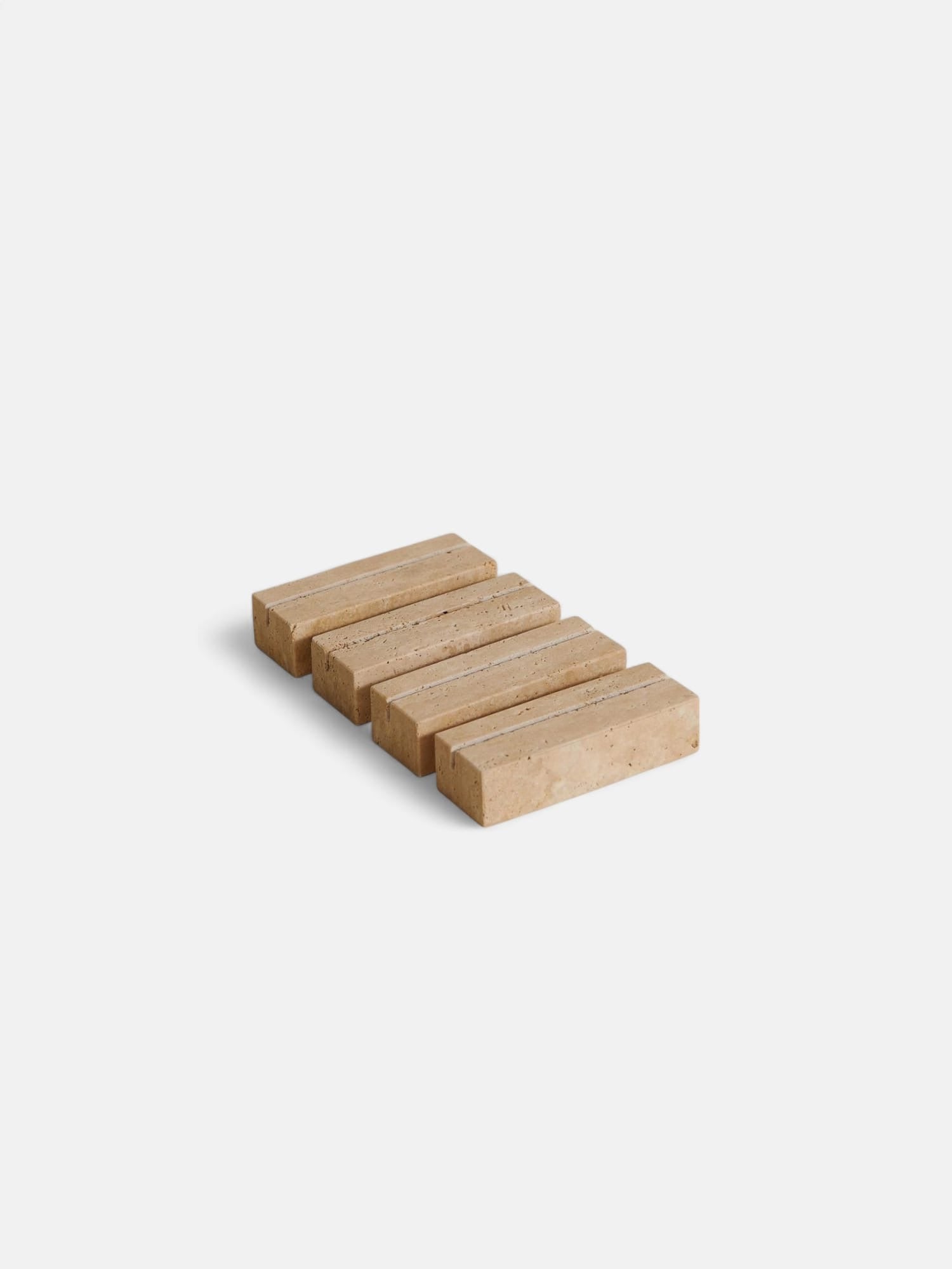 Tyza | Travertine card holder