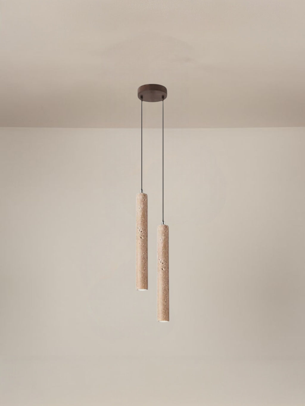 Muzai | Travertine hanglamp set