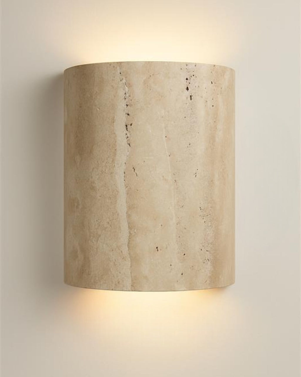 Miona | Travertine wandlamp