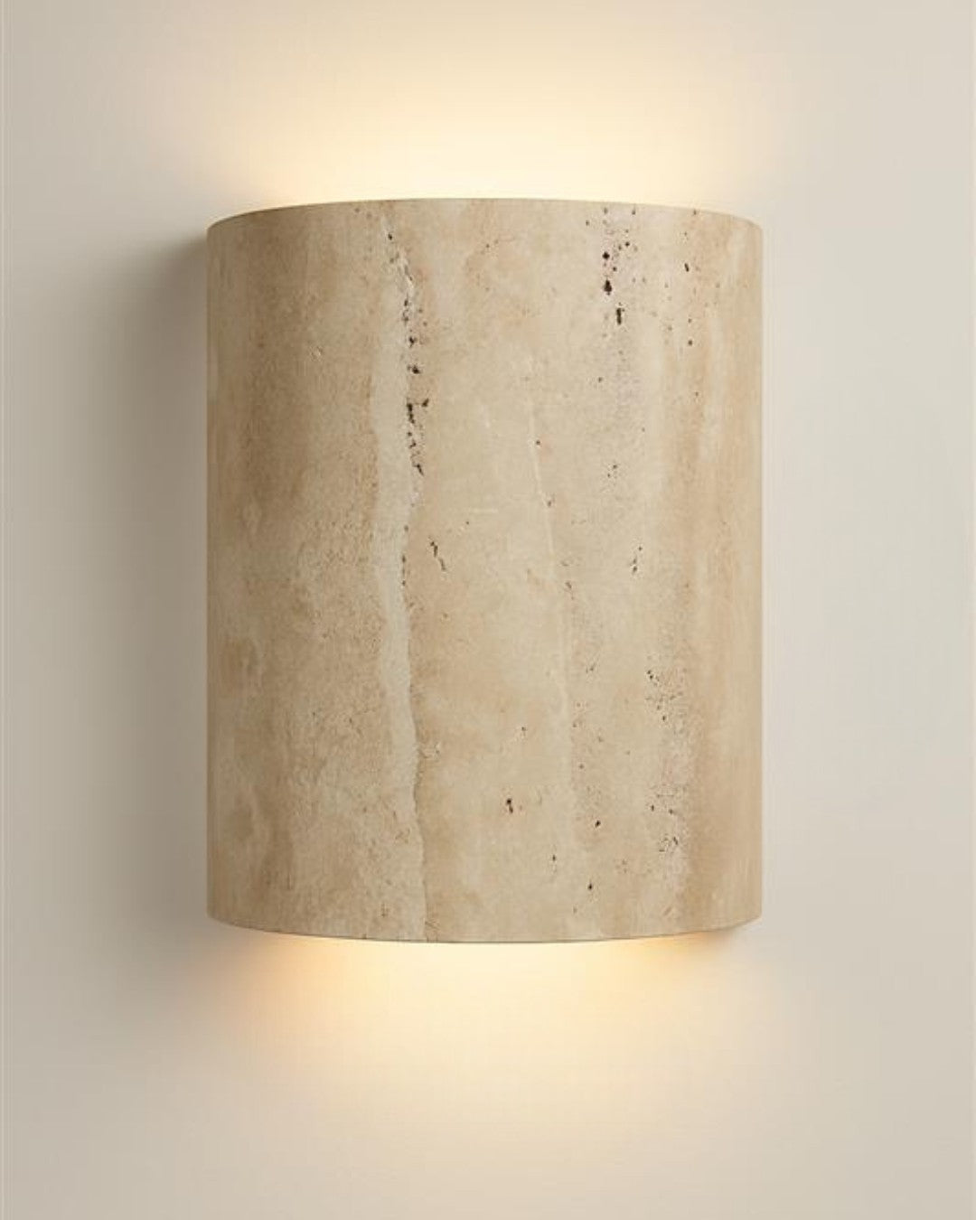 Miona | Travertine wandlamp