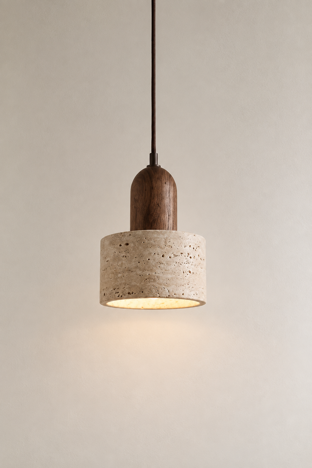 Jul | Travertine hanglamp