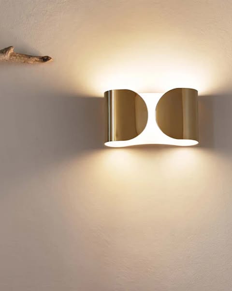 Soya | RVS wandlamp