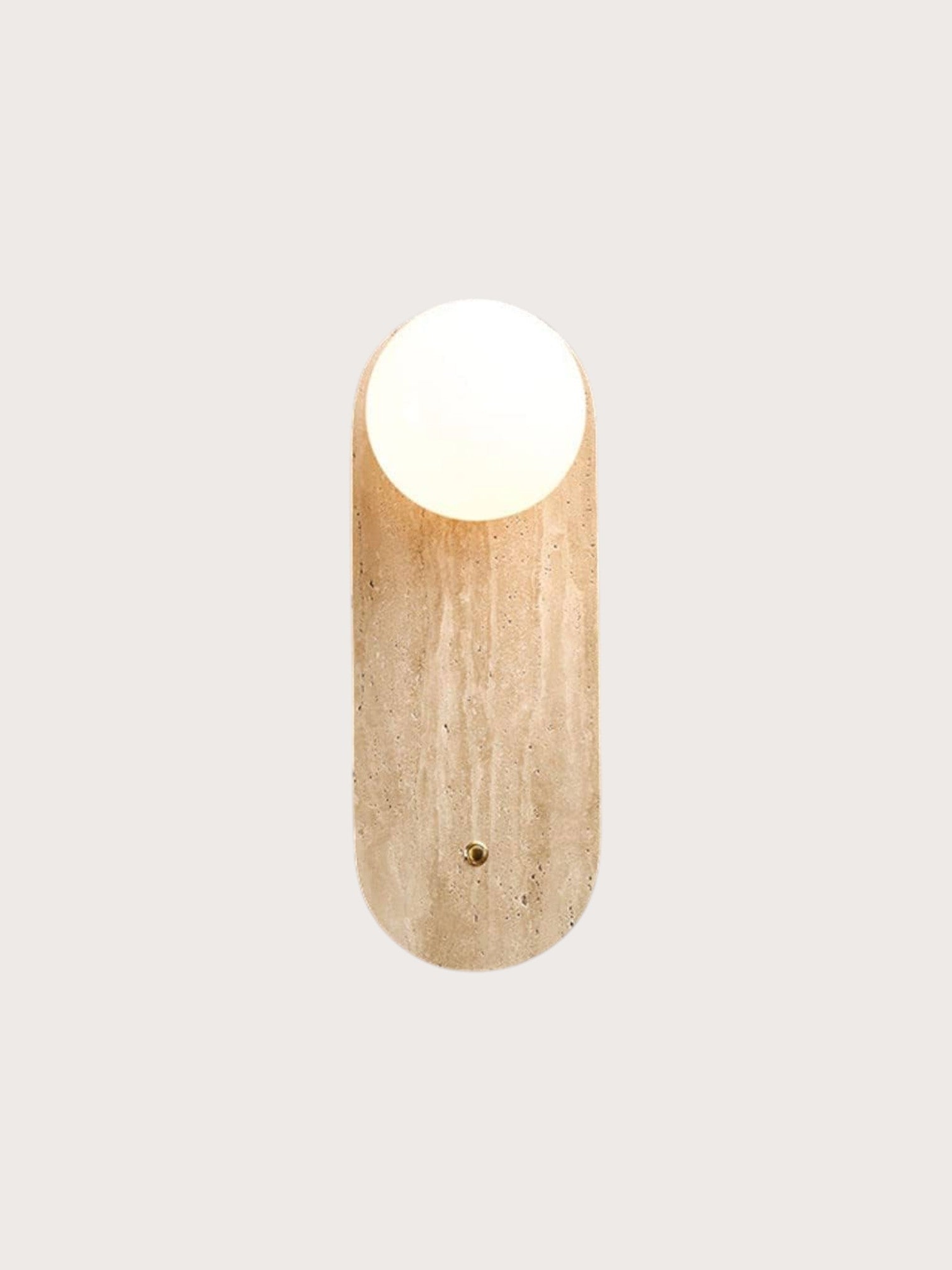 Gine | Travertine wandlamp