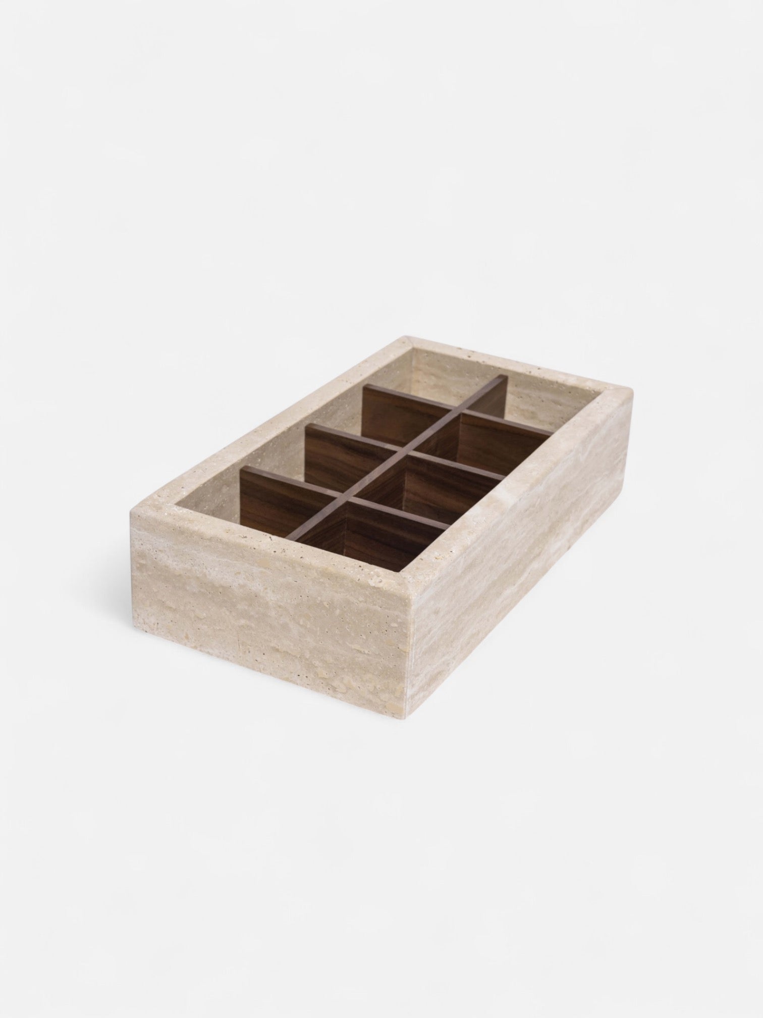 Valeria | Travertine organizer