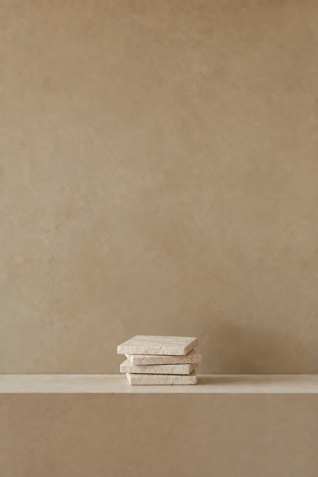 Jeva | Travertine set onderzetters