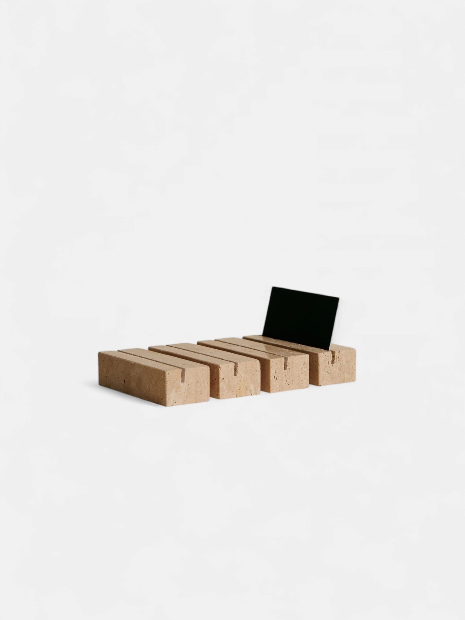 Tyza | Travertine kaarthouder