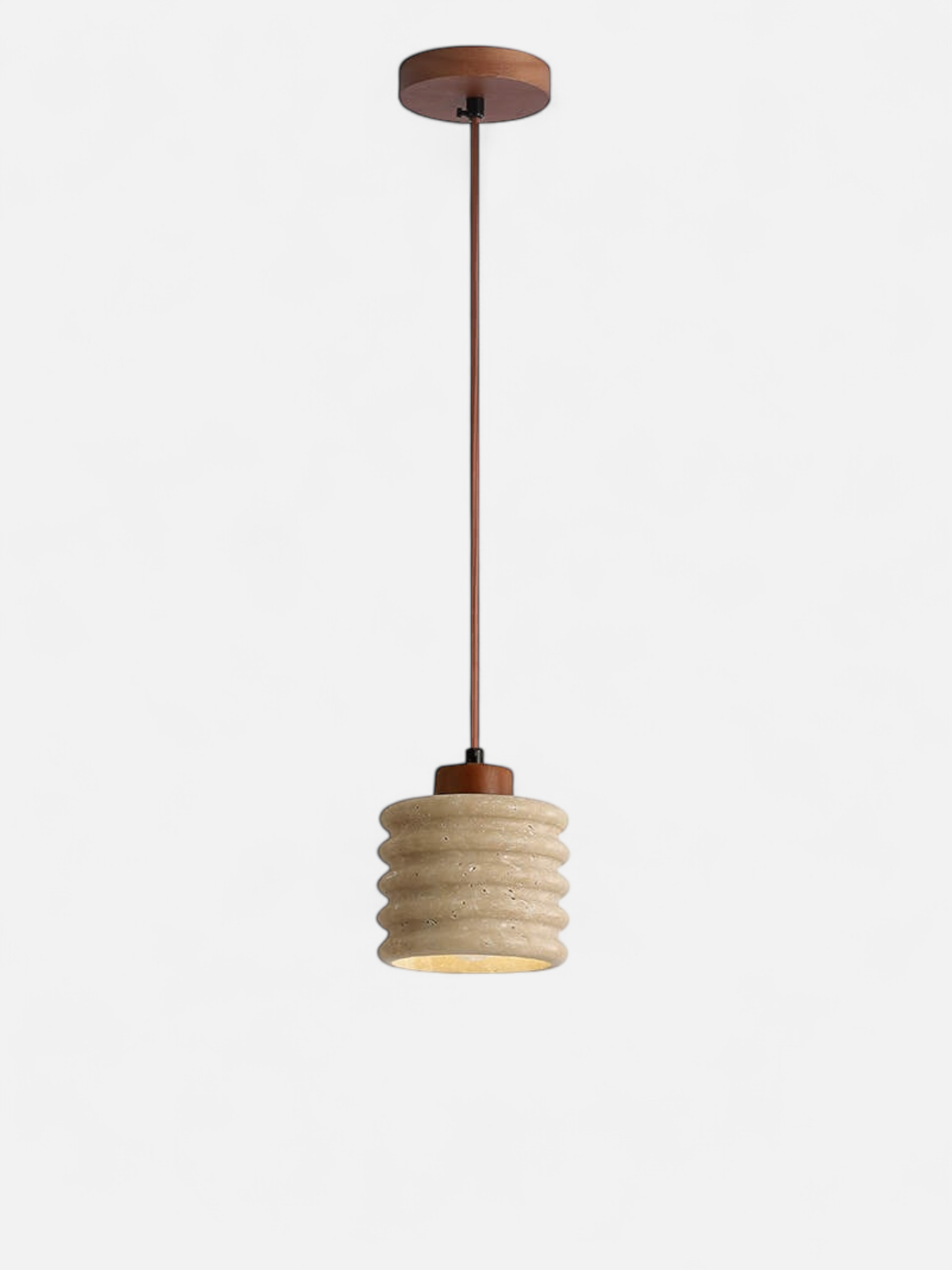 Miso | Travertine hanglamp