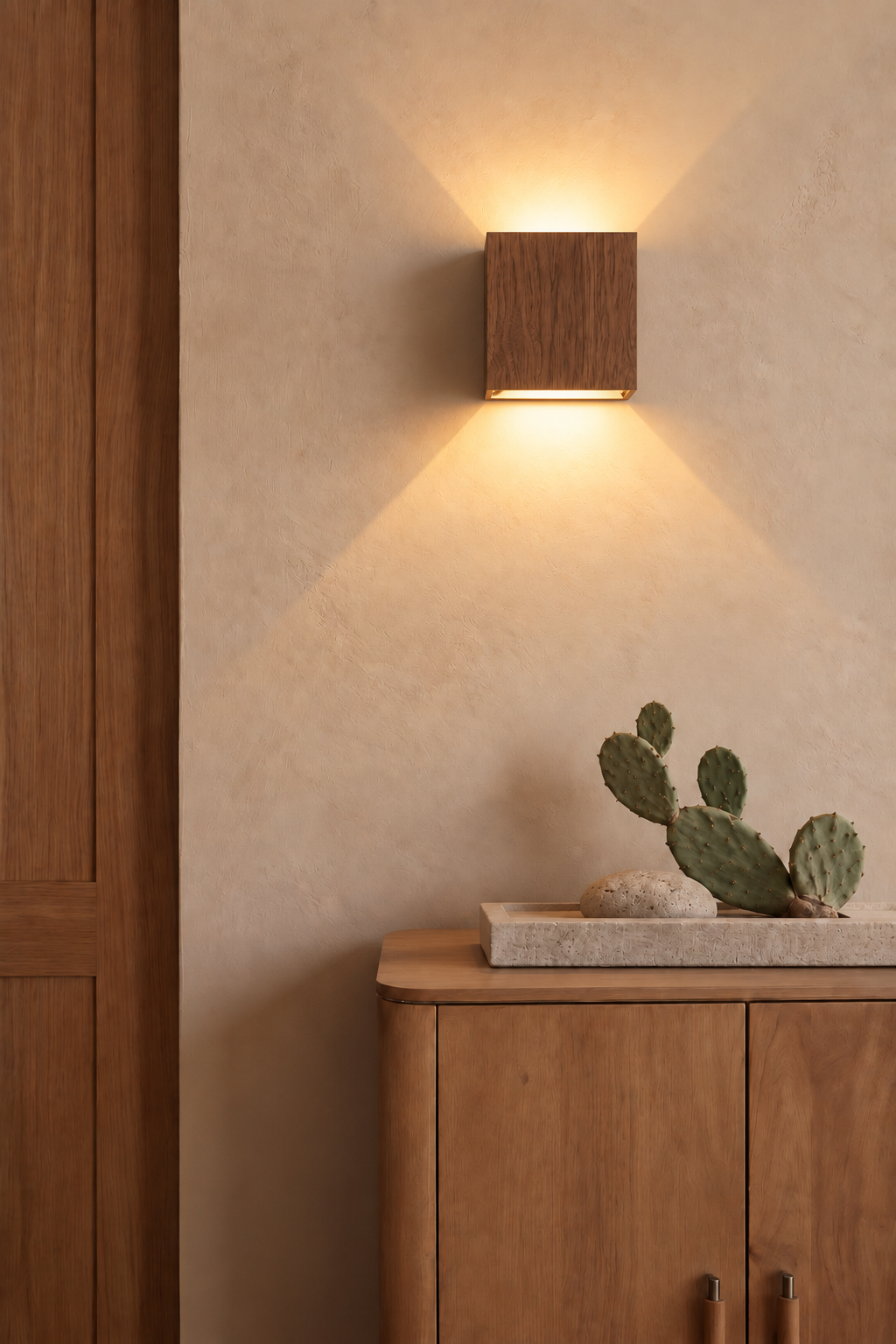 Merlis | wandlamp notenlook