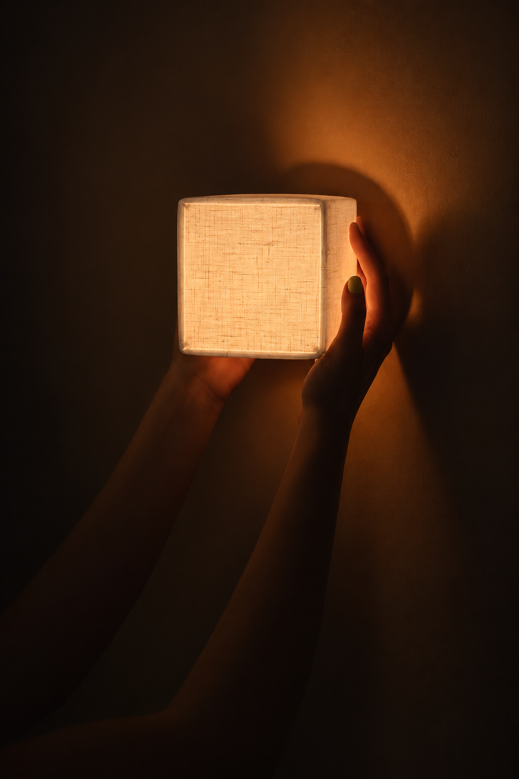 Sugi | Linnen Wandlamp