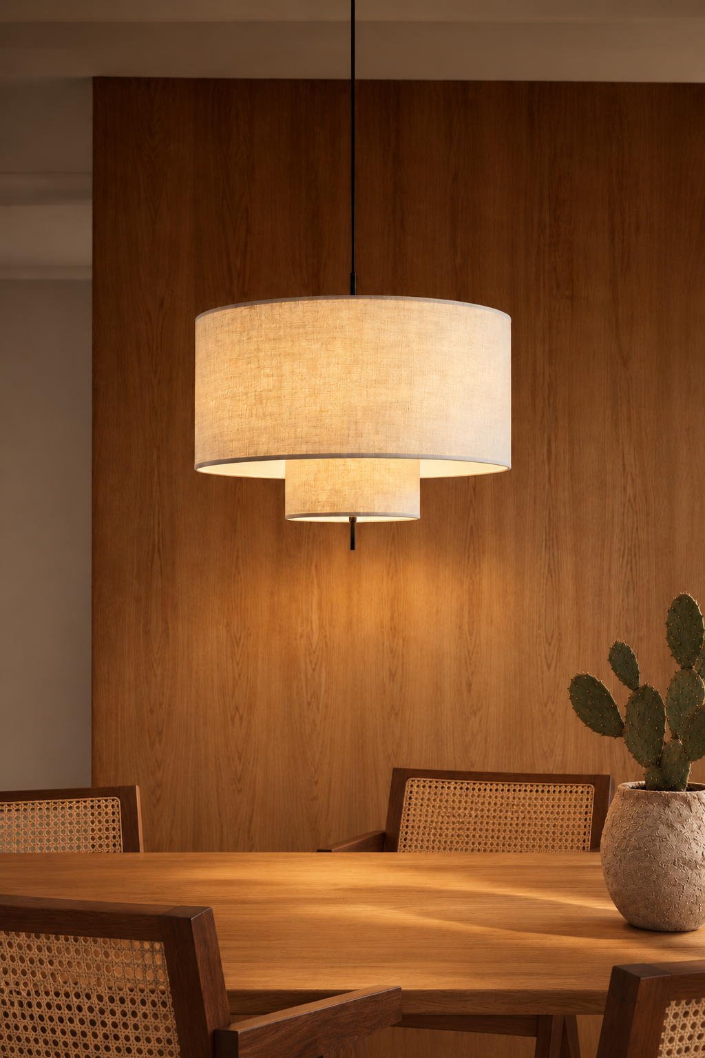 Sunate | Linnen hanglamp