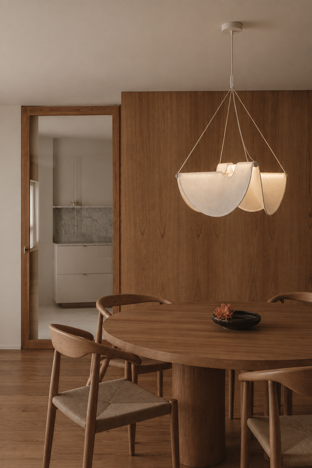 Amaya | Sculpturale Golvende Hanglamp