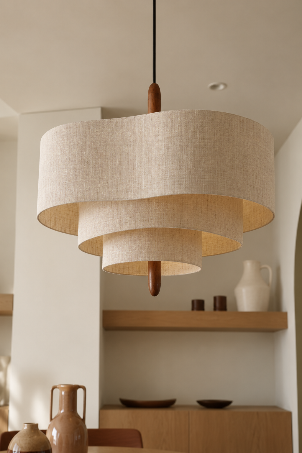 Miyaki - hanglamp linnen