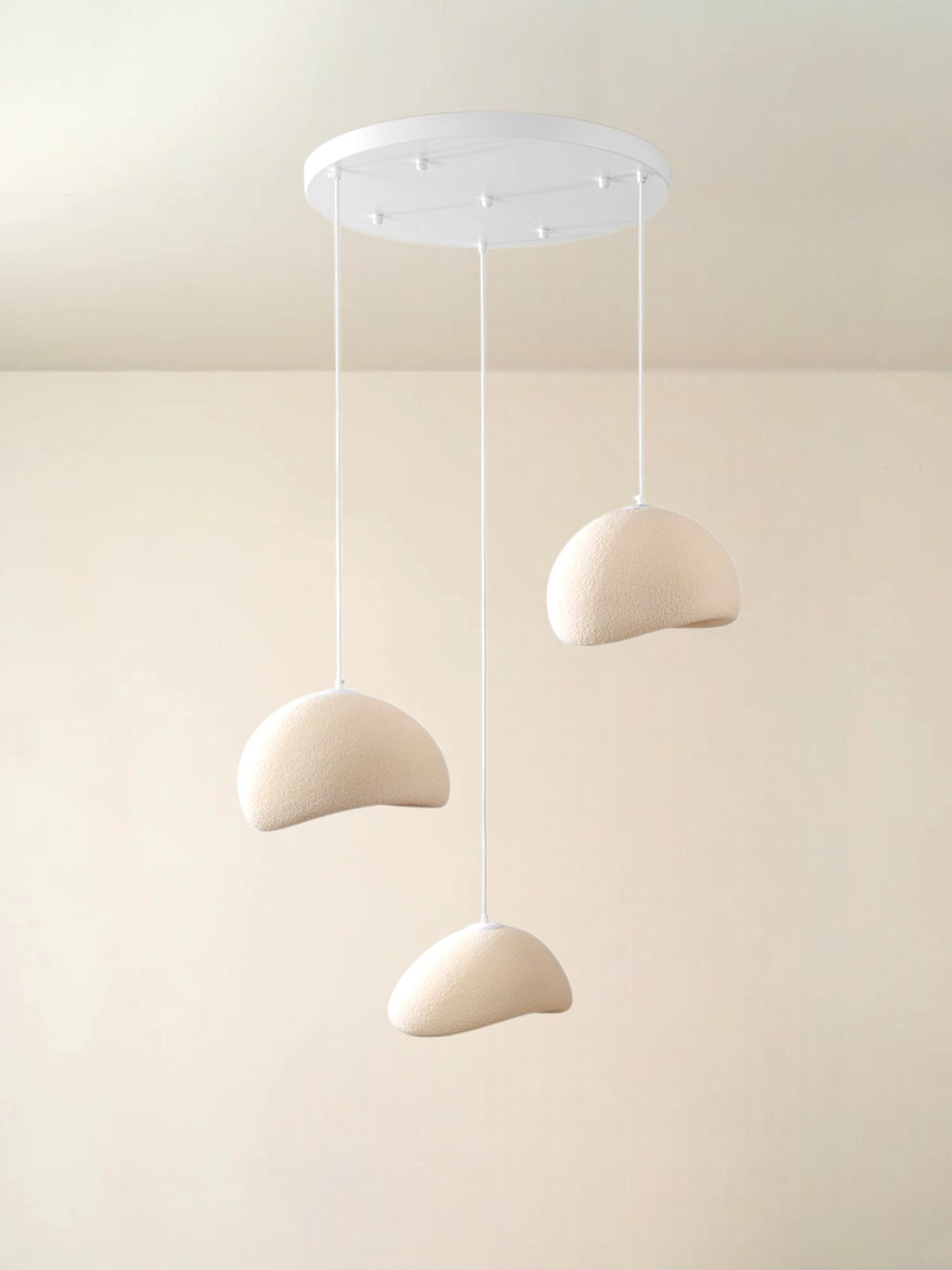 Suusi | Beige betonnen hanglamp