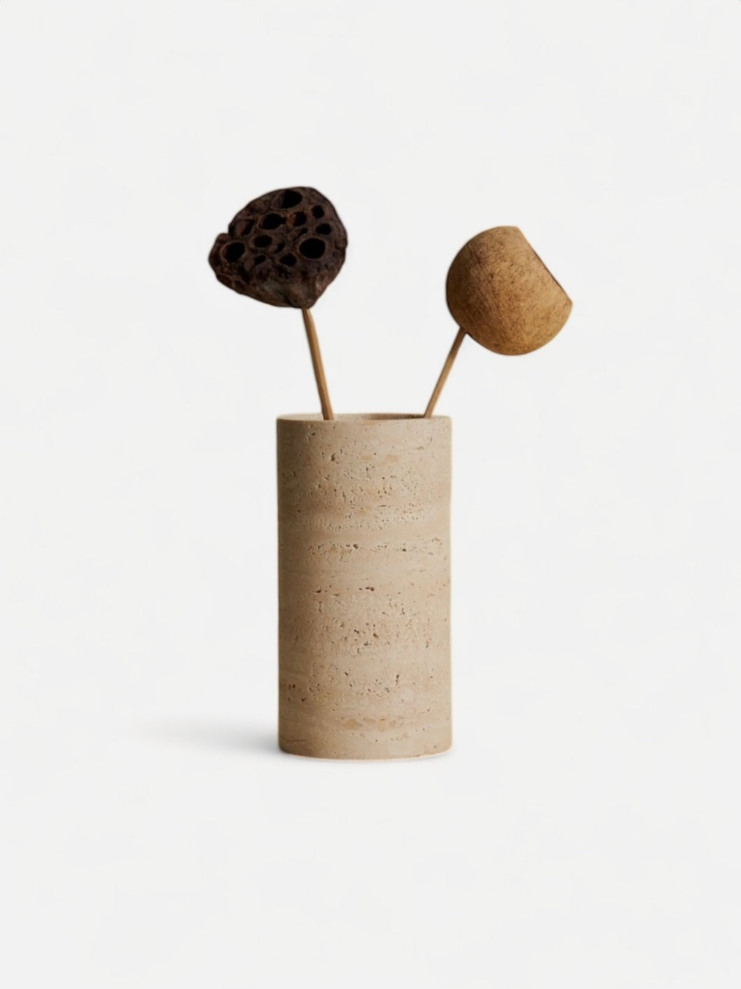 Viana | Travertine vase