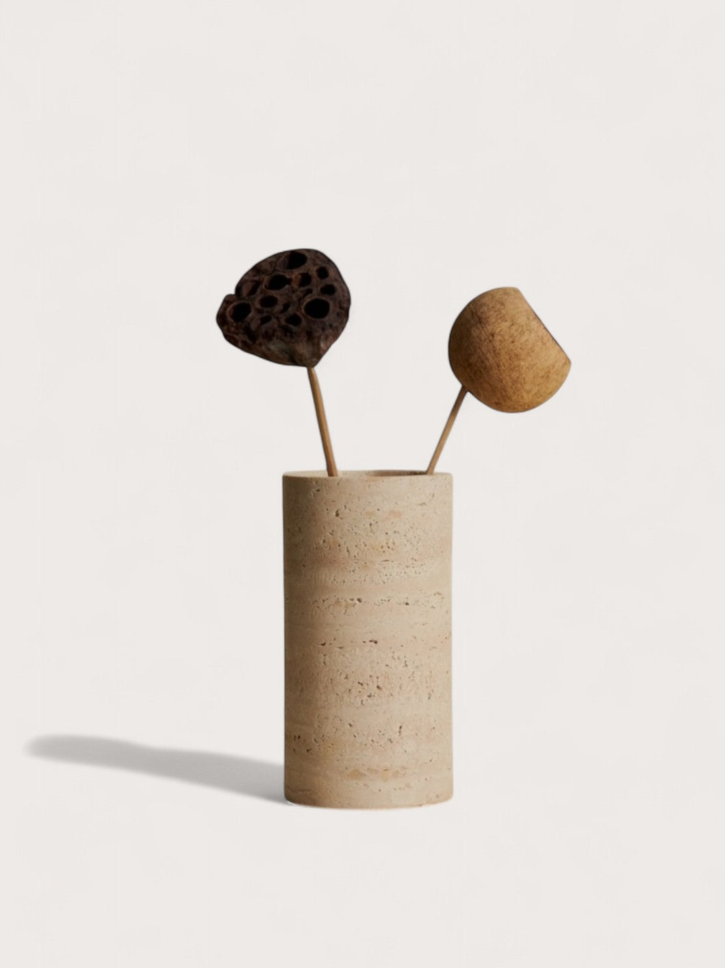 Viana | Travertine vaas