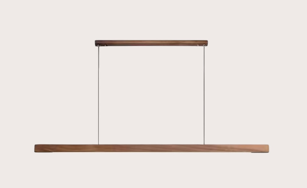 Nordic | notenhout keuken hanglamp