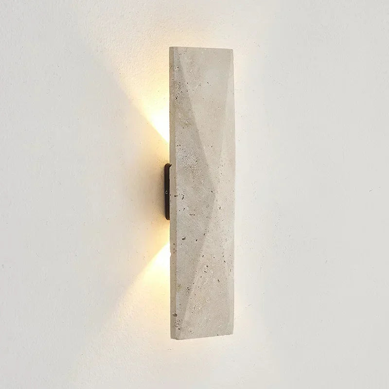 Tropez - travertin buiten verlichting