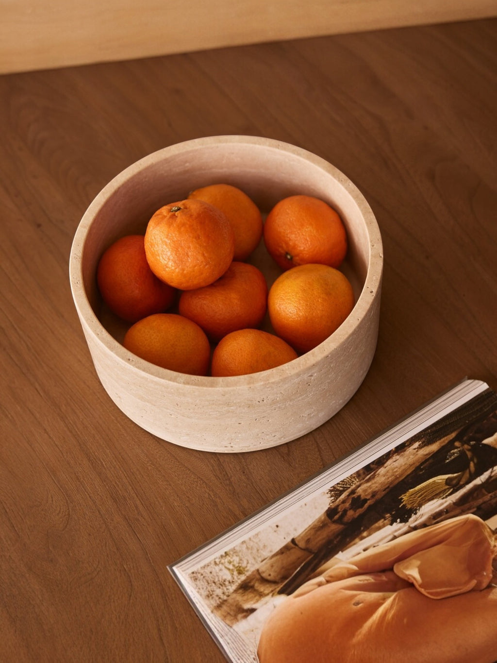 Lio | Travertine bowl