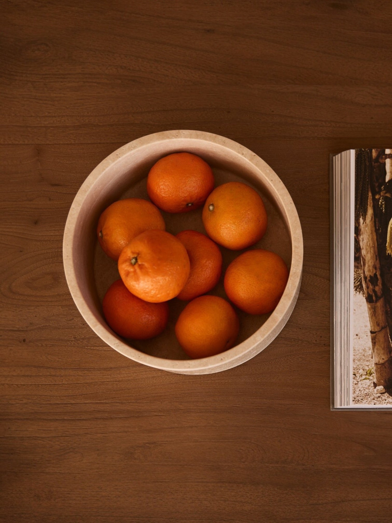 Lio | Travertine bowl