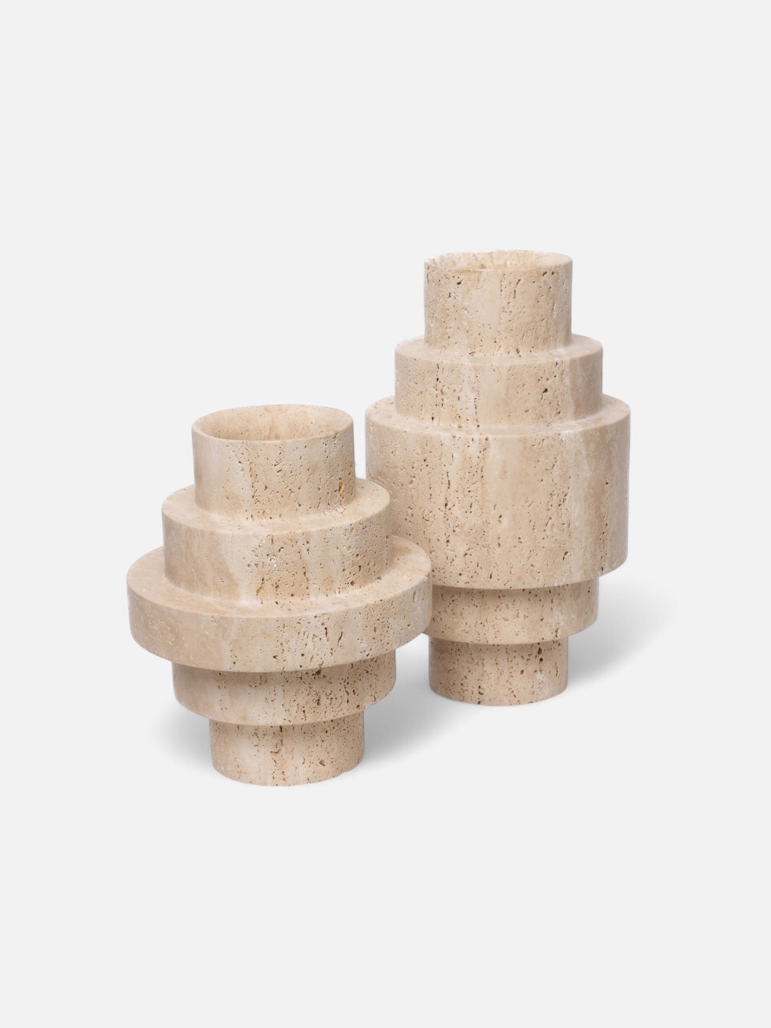 Hiro | Travertine set