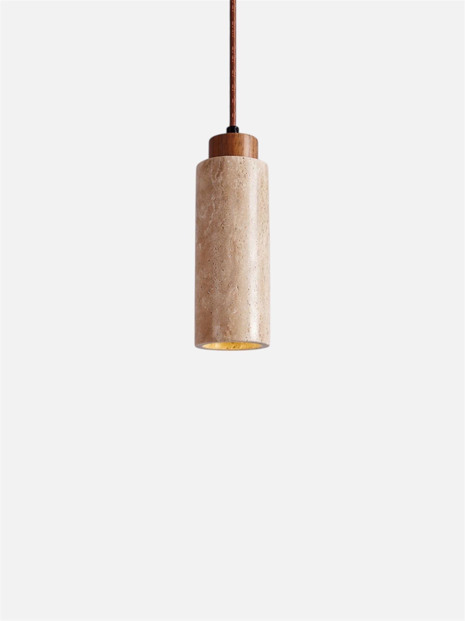 Gerini | Travertine hanglamp rond