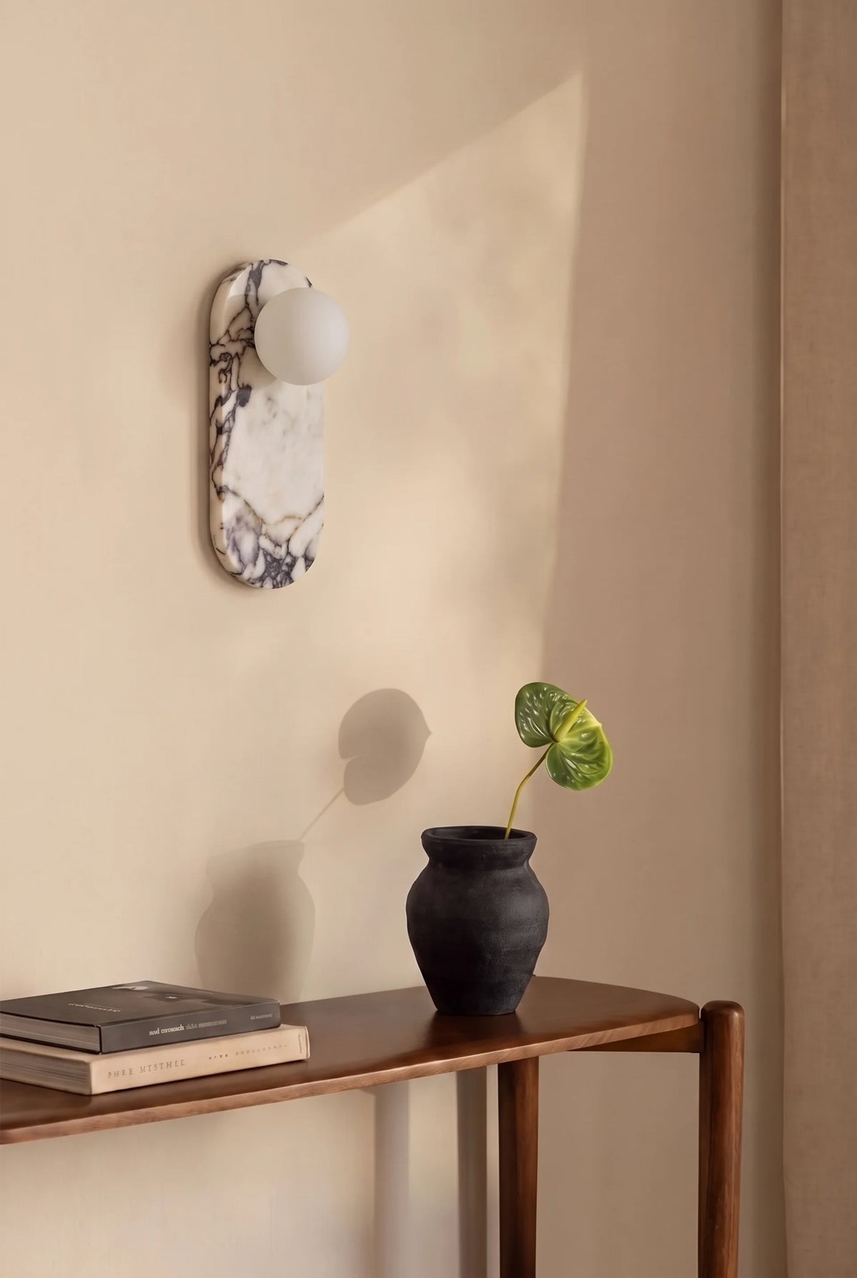 Gine | Marmeren wandlamp