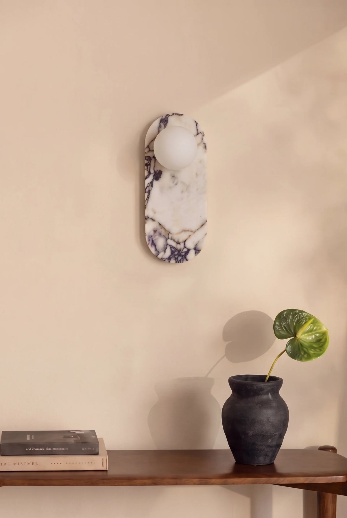 Gine | Marmeren wandlamp
