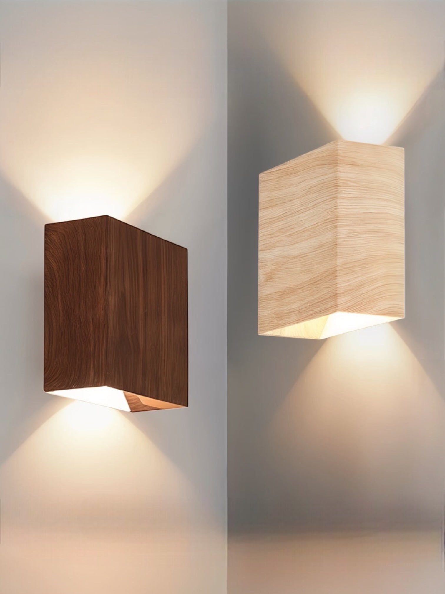 Merlis | eiken wandlamp