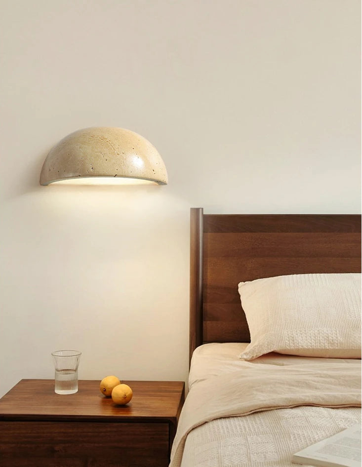 Jakuma | Travertine wandlamp