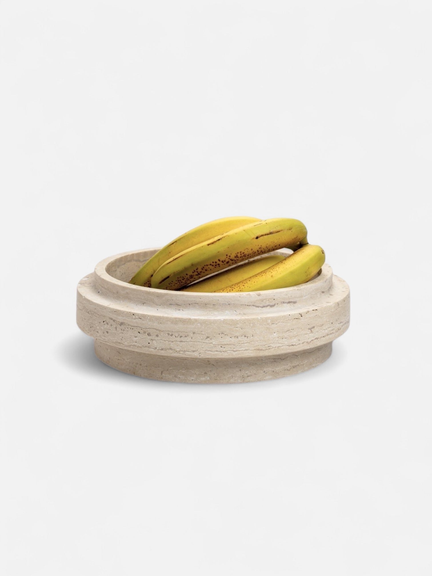 Miro | Travertine bowl voordeel set van 2