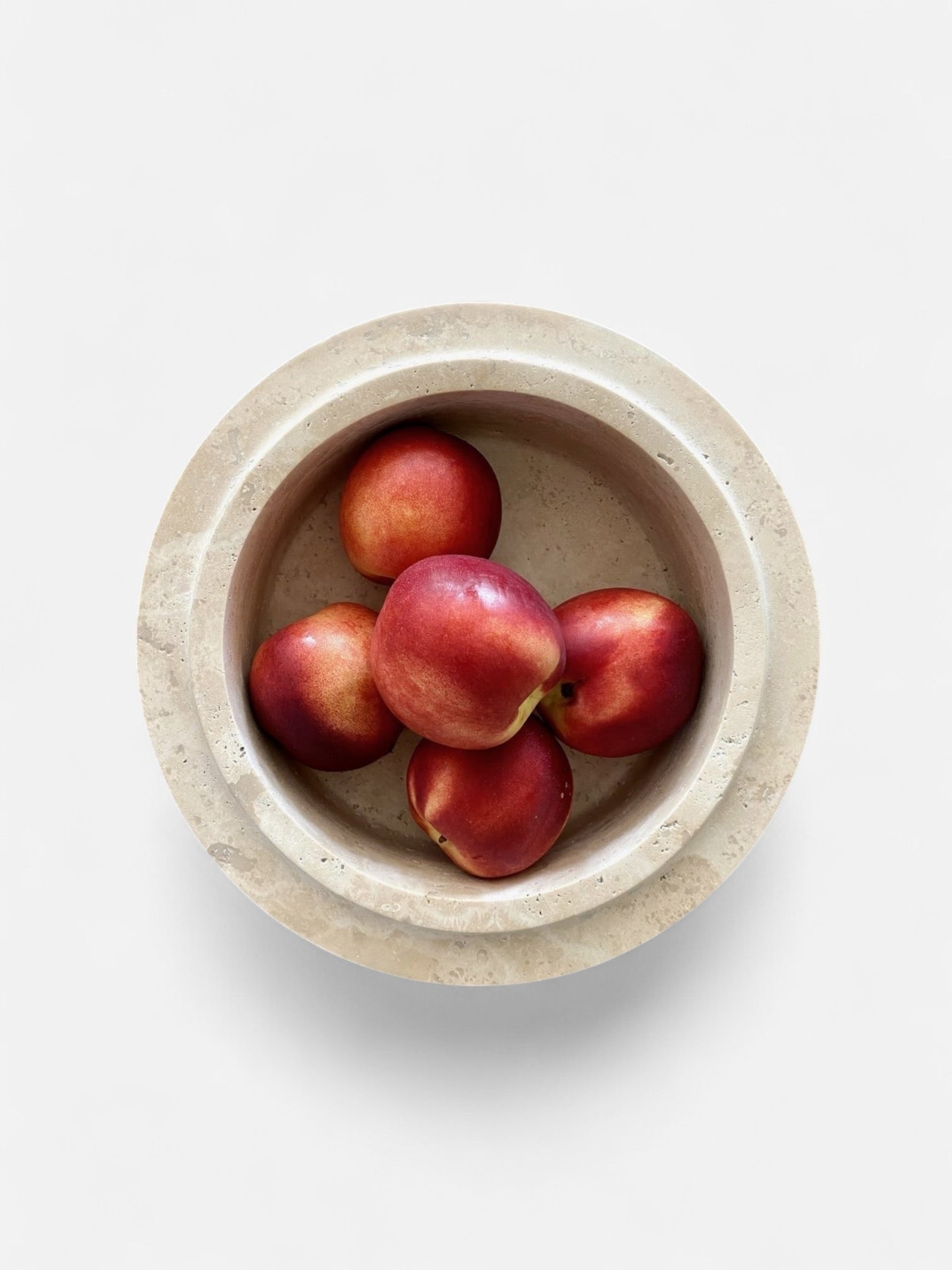 Miro | Travertine bowl voordeel set van 2