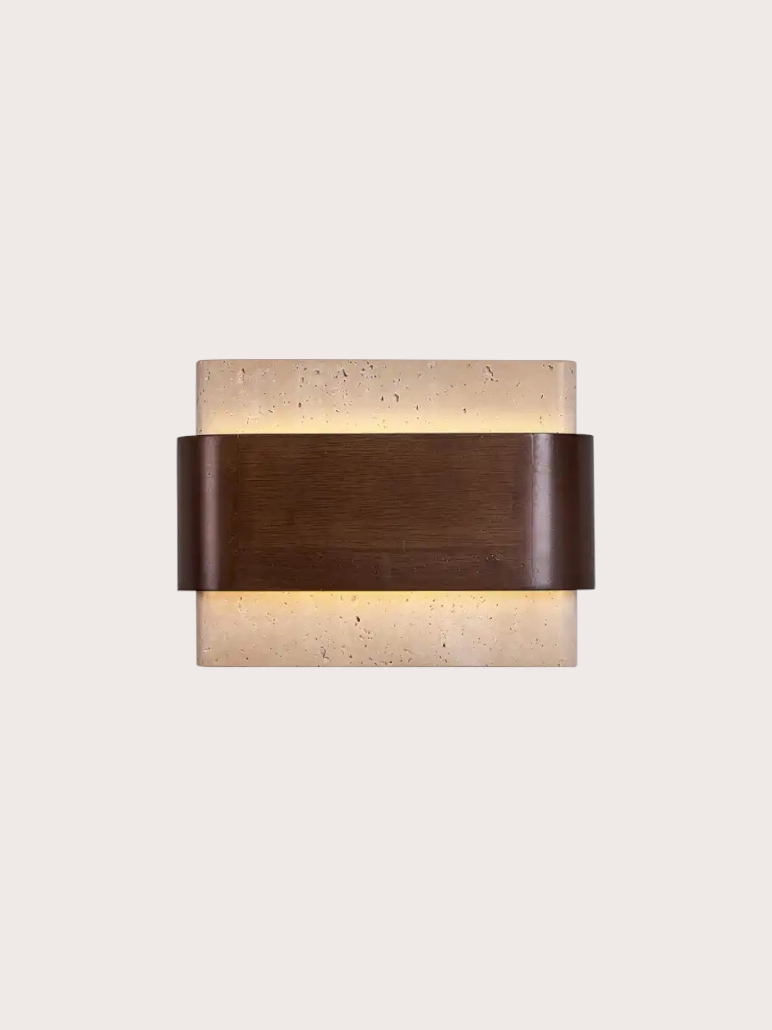 Sera | Limited edition travertine wandlamp