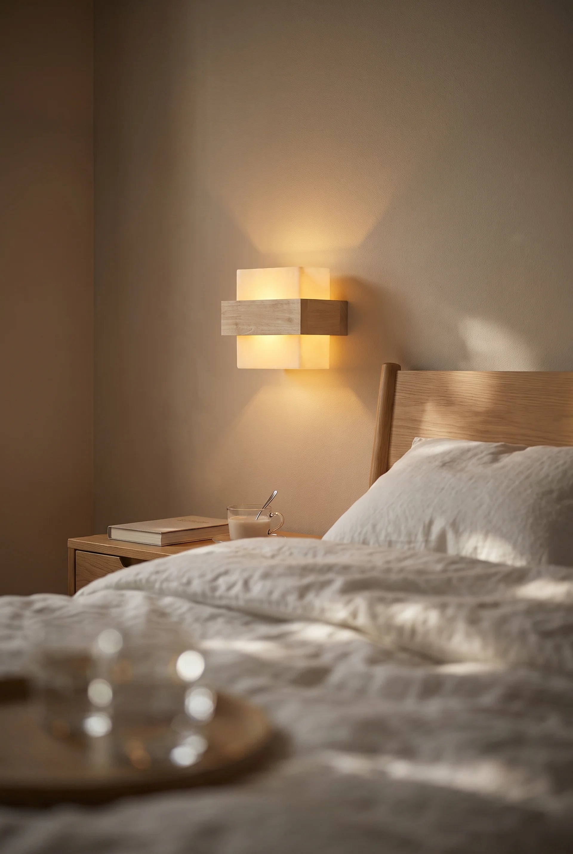 Moku | Houten wandlamp