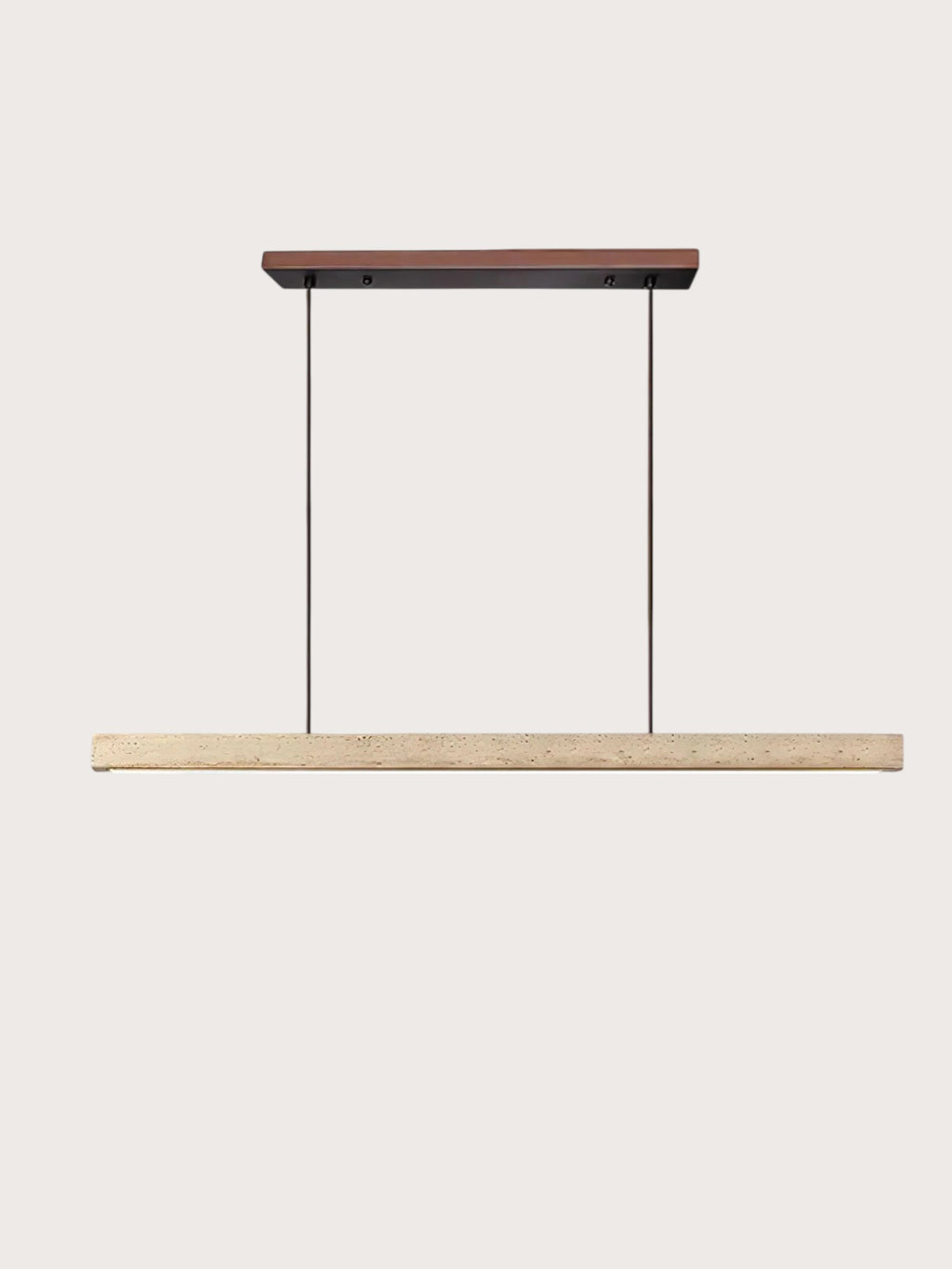 Prestige | Travertine noten keukenlamp