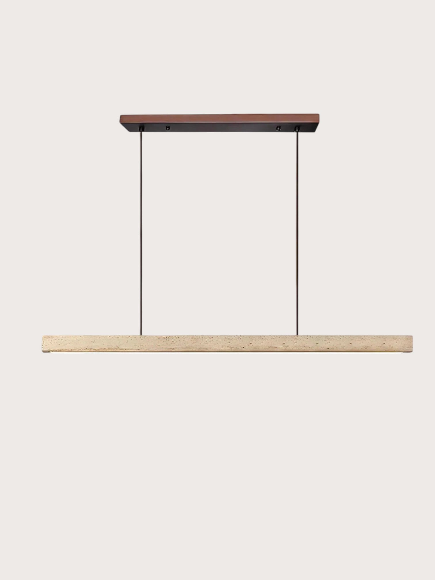 Prestige | Travertine noten keukenlamp