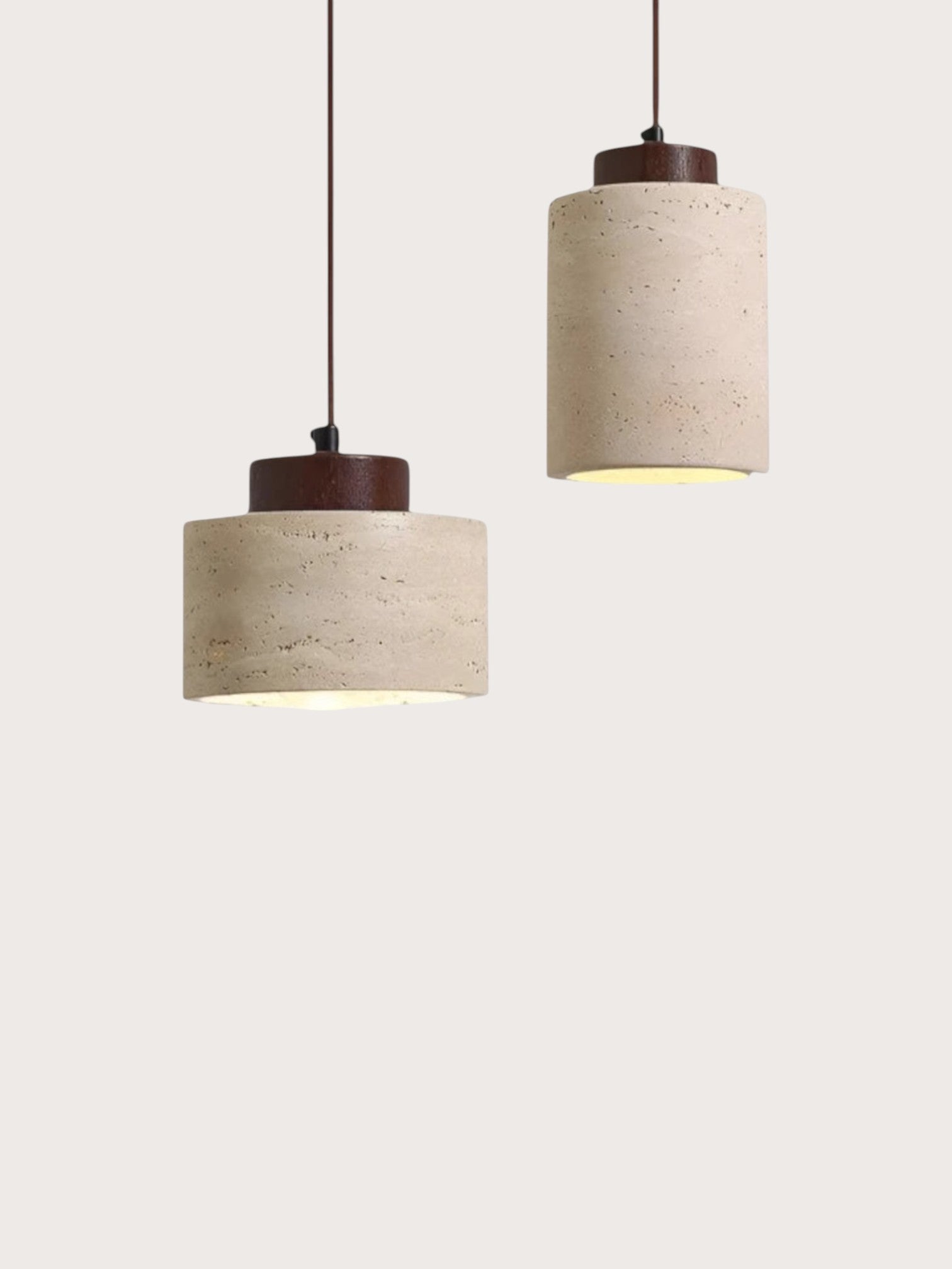 Mirella - Travertine hanglamp bundel