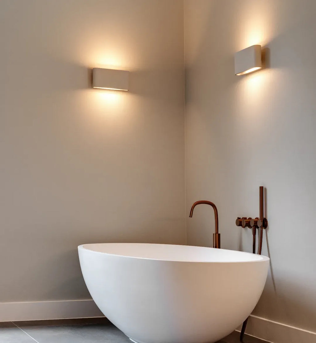 Avero | Moderne zilver in/outdoor Wandlamp