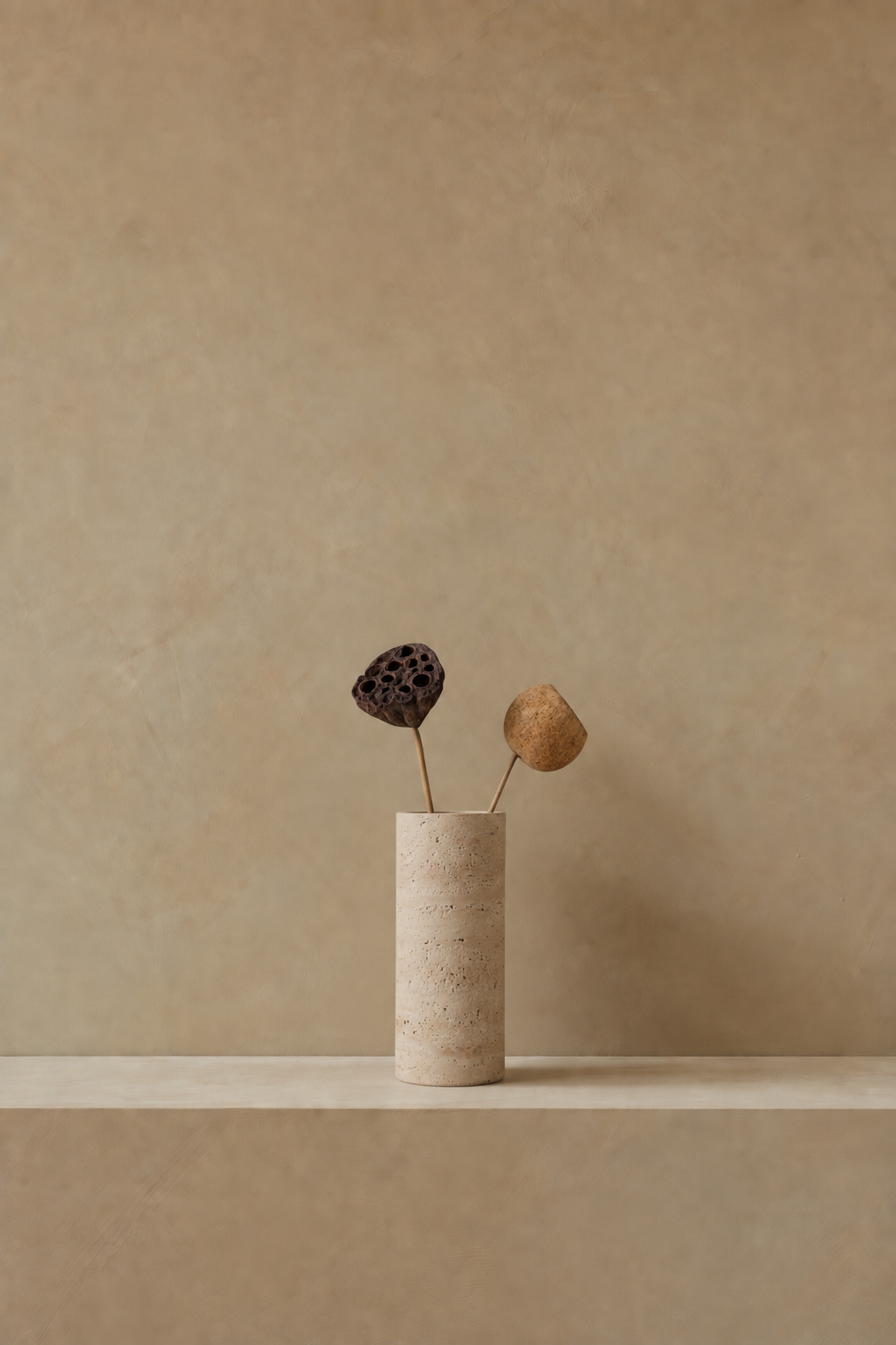 Viana | Travertine vaas