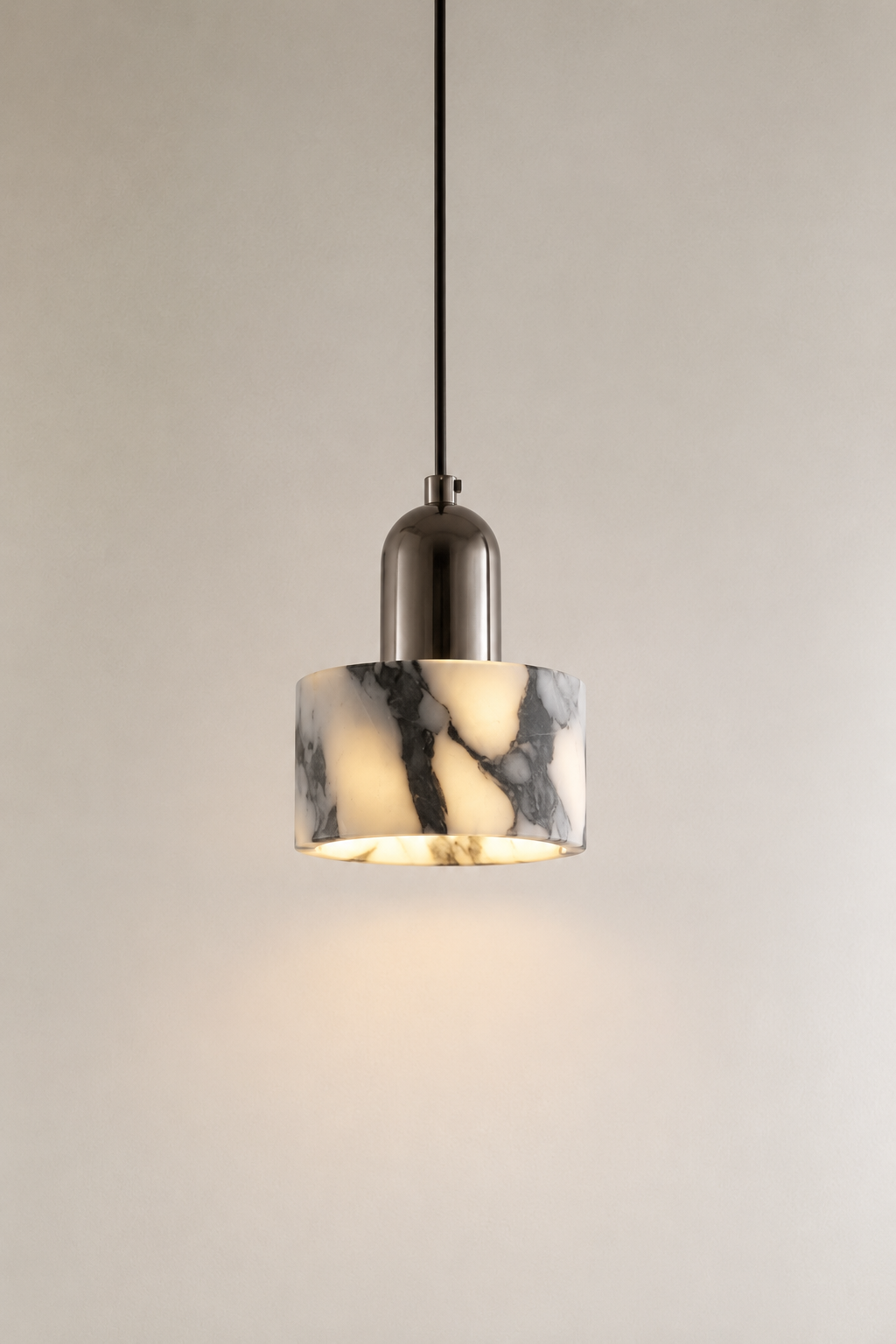 Jul | Marmer staal hanglamp