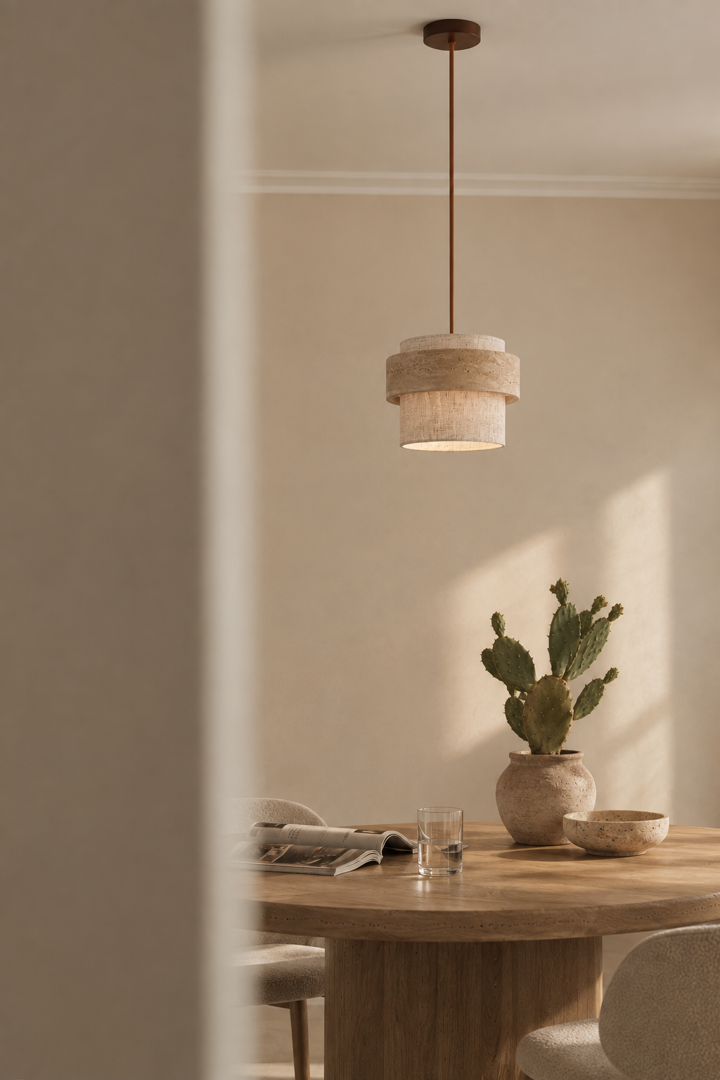 Siam | Linnen hanglamp