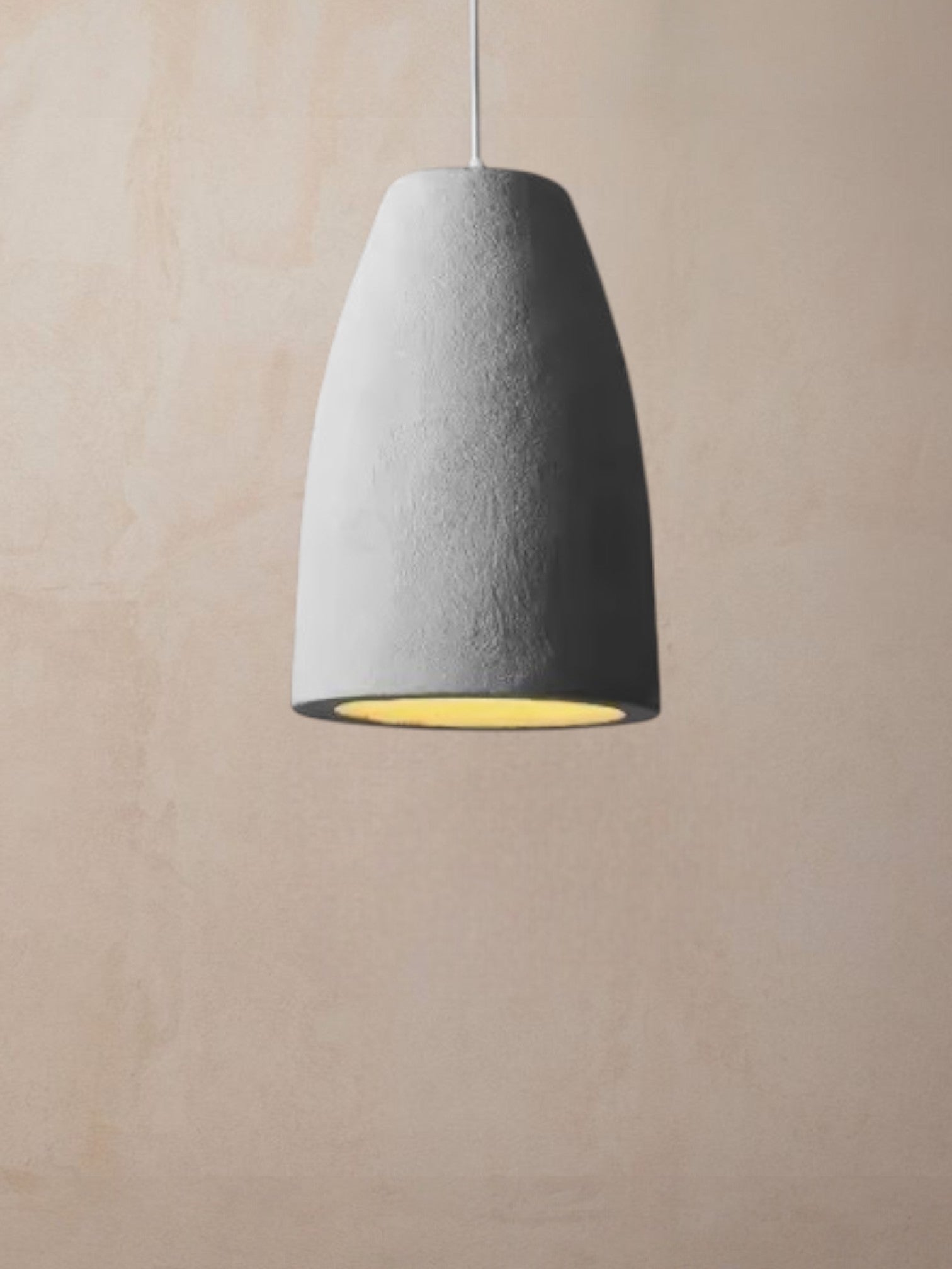 Wabi | Gebroken wit betonnen hanglamp