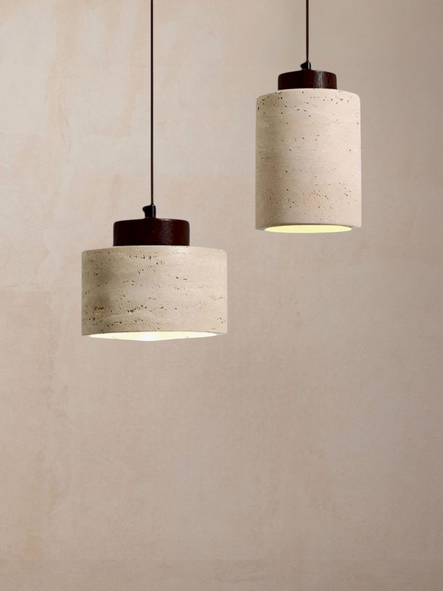 Mirella - Travertine hanglamp bundel