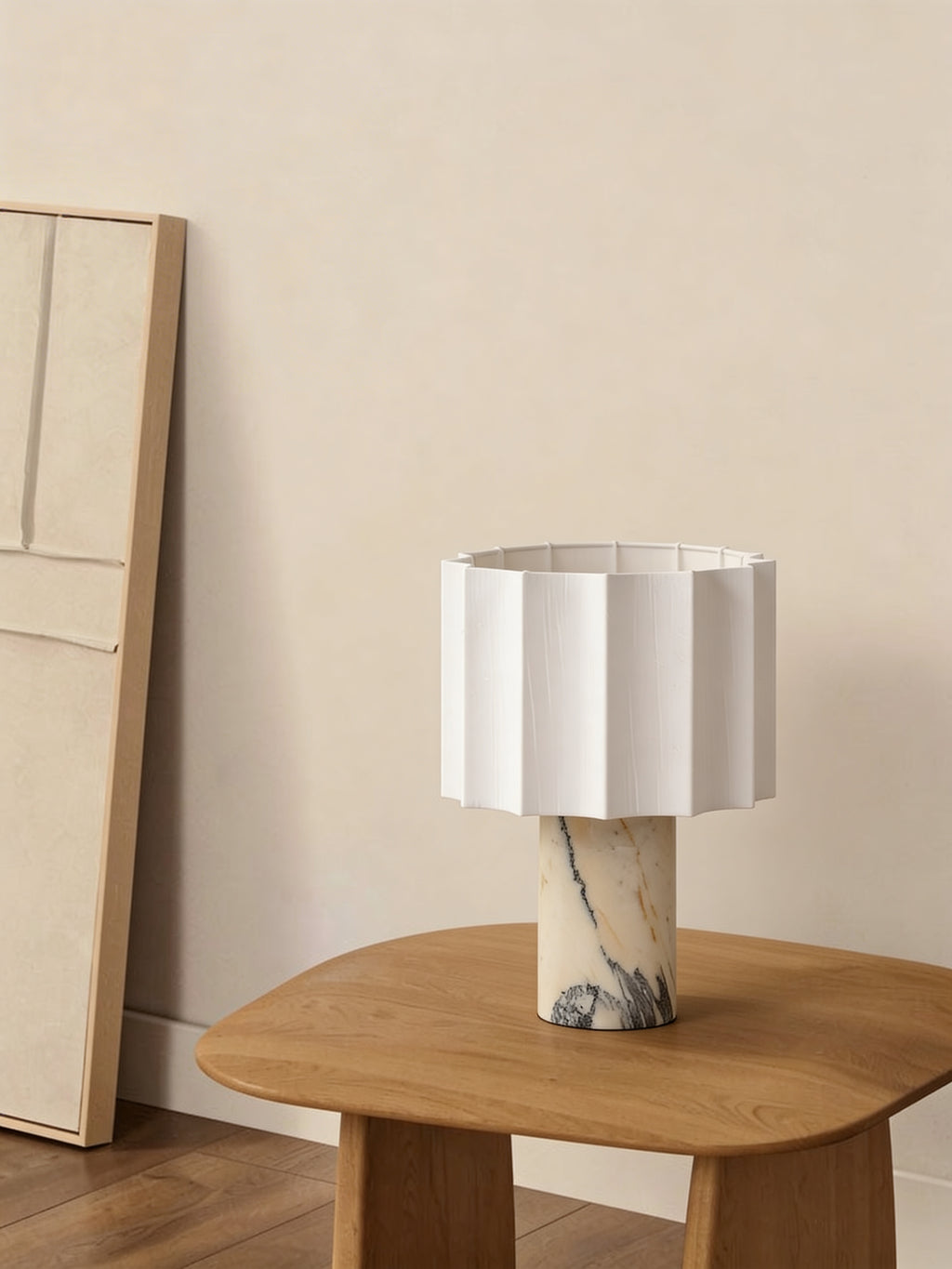 Lulu | Oplaadbare Marmeren tafellamp