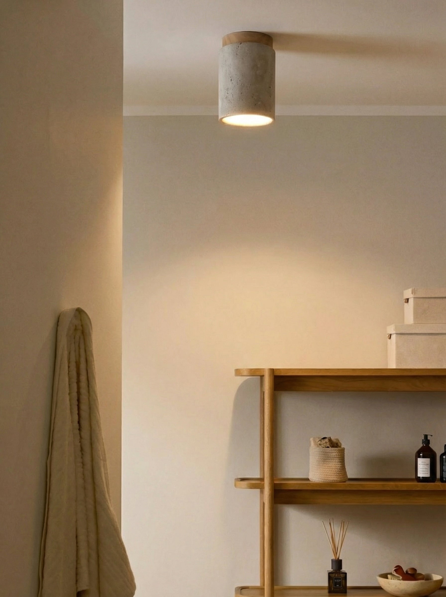 Mito | Deckenlampe aus Travertin