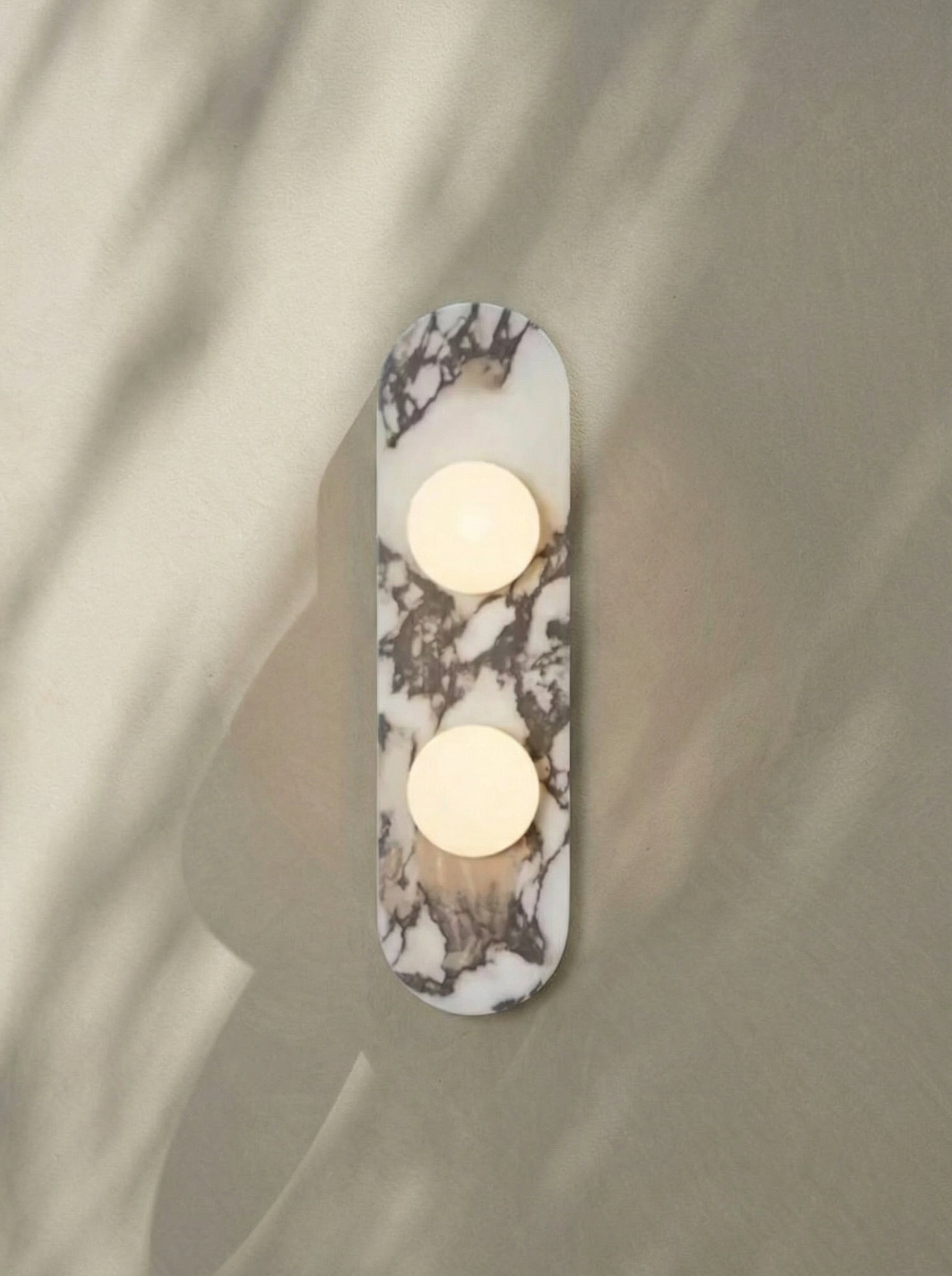 Gine | Marmeren wandlamp