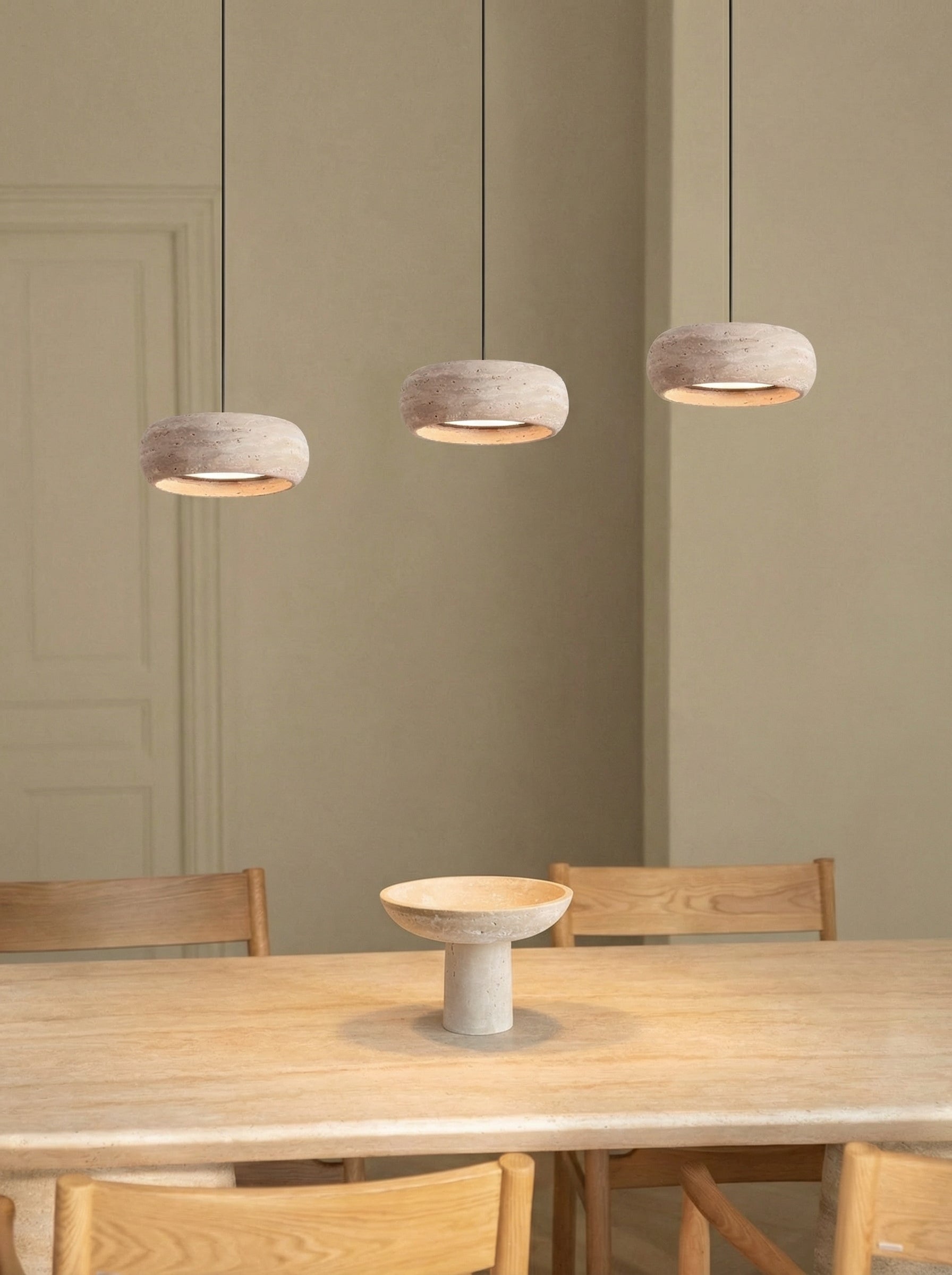 Jaza | Travertine Keukenlamp