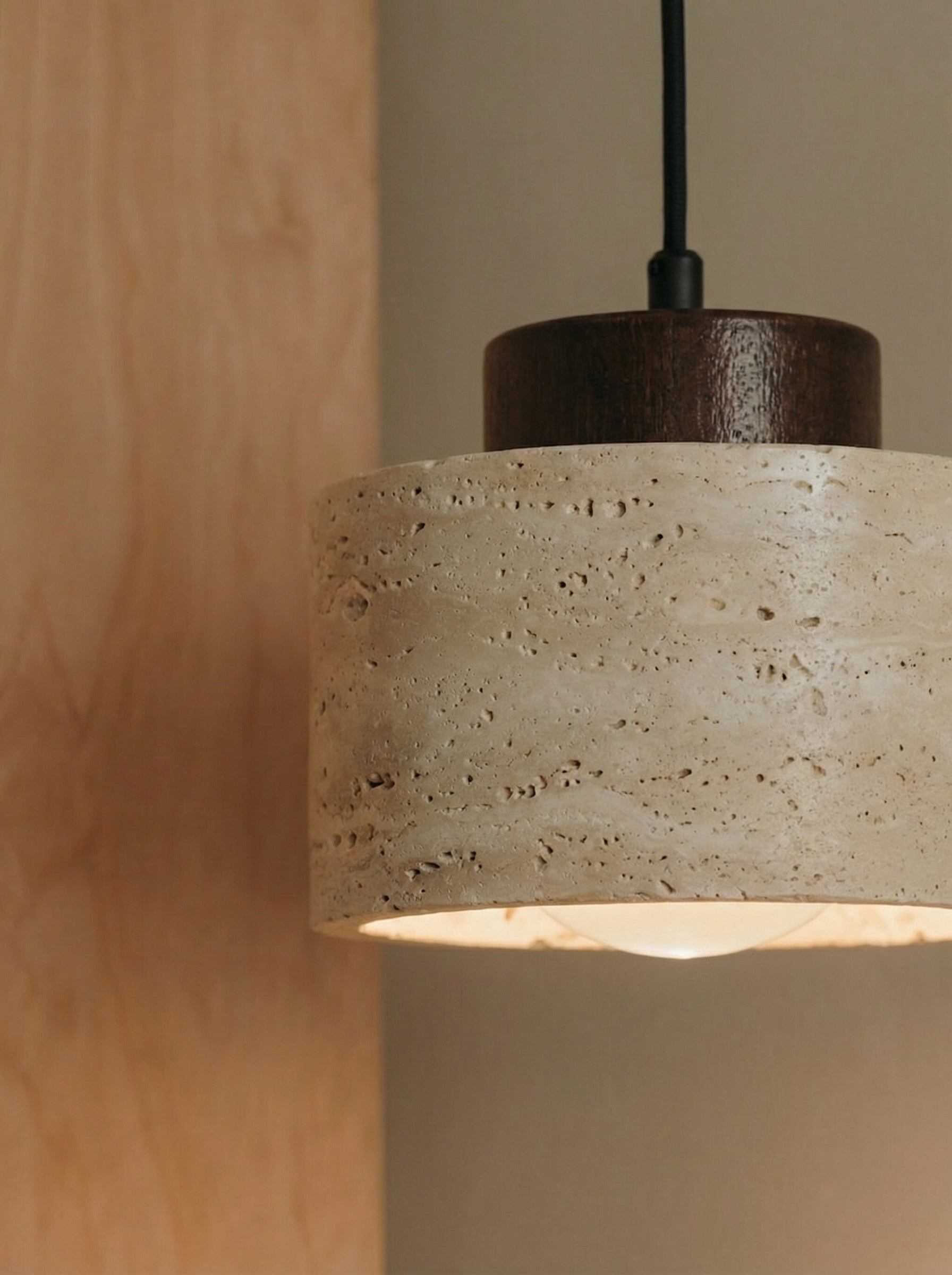 Mirella - Travertine hanglamp medium