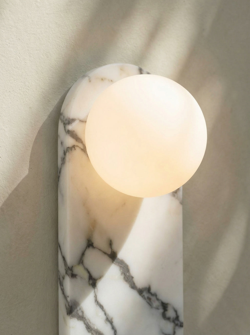 Gine | Marmeren wandlamp