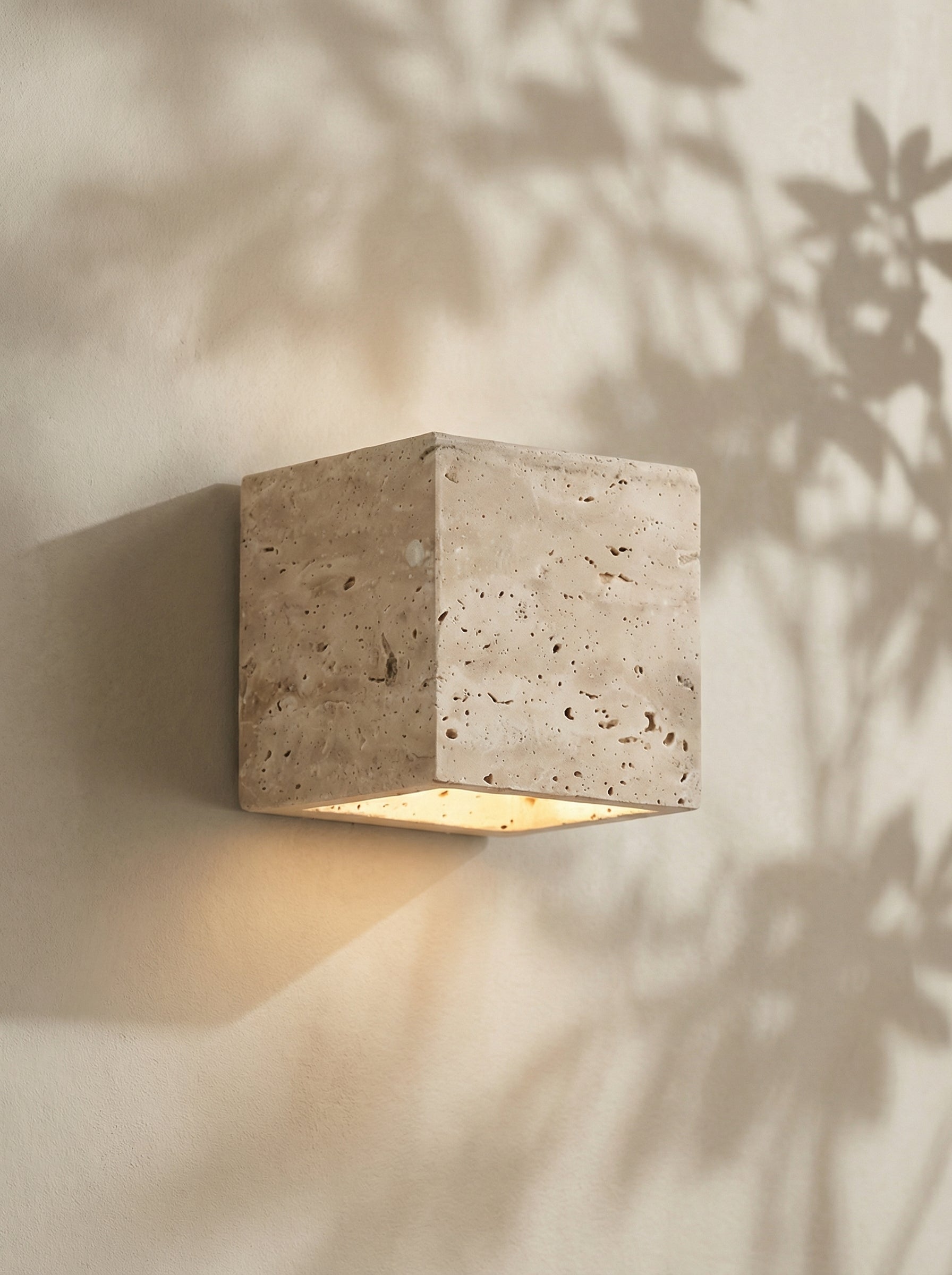 Velaro | Travertin Wandlamp