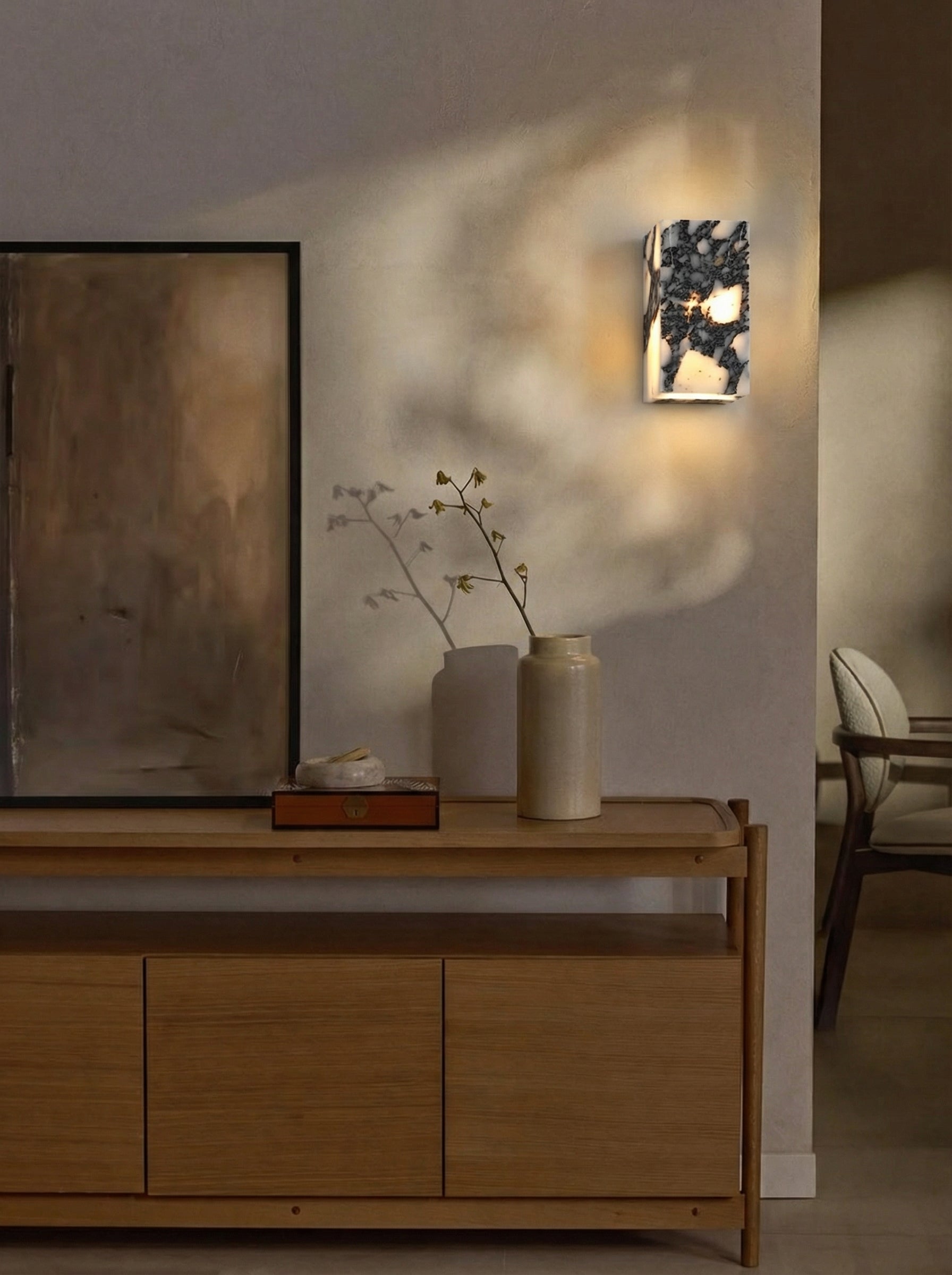 Velaro | Marmeren Wandlamp